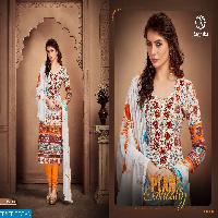 Radhika Afiya Wholesale cotton Work dress material